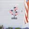 Glitzhome® 42" Patriotic Welcome Metal Flags Yard Stake
